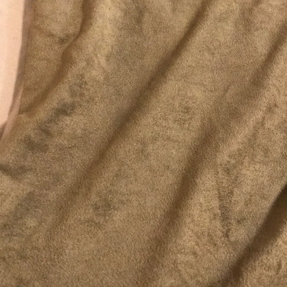 ❌SOLD❌New Faux Suede Bodysuit - Picture 8 of 8